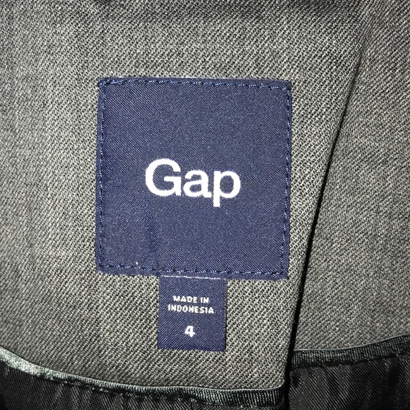 GAP Gray Suit Jacket - Picture 2 of 5